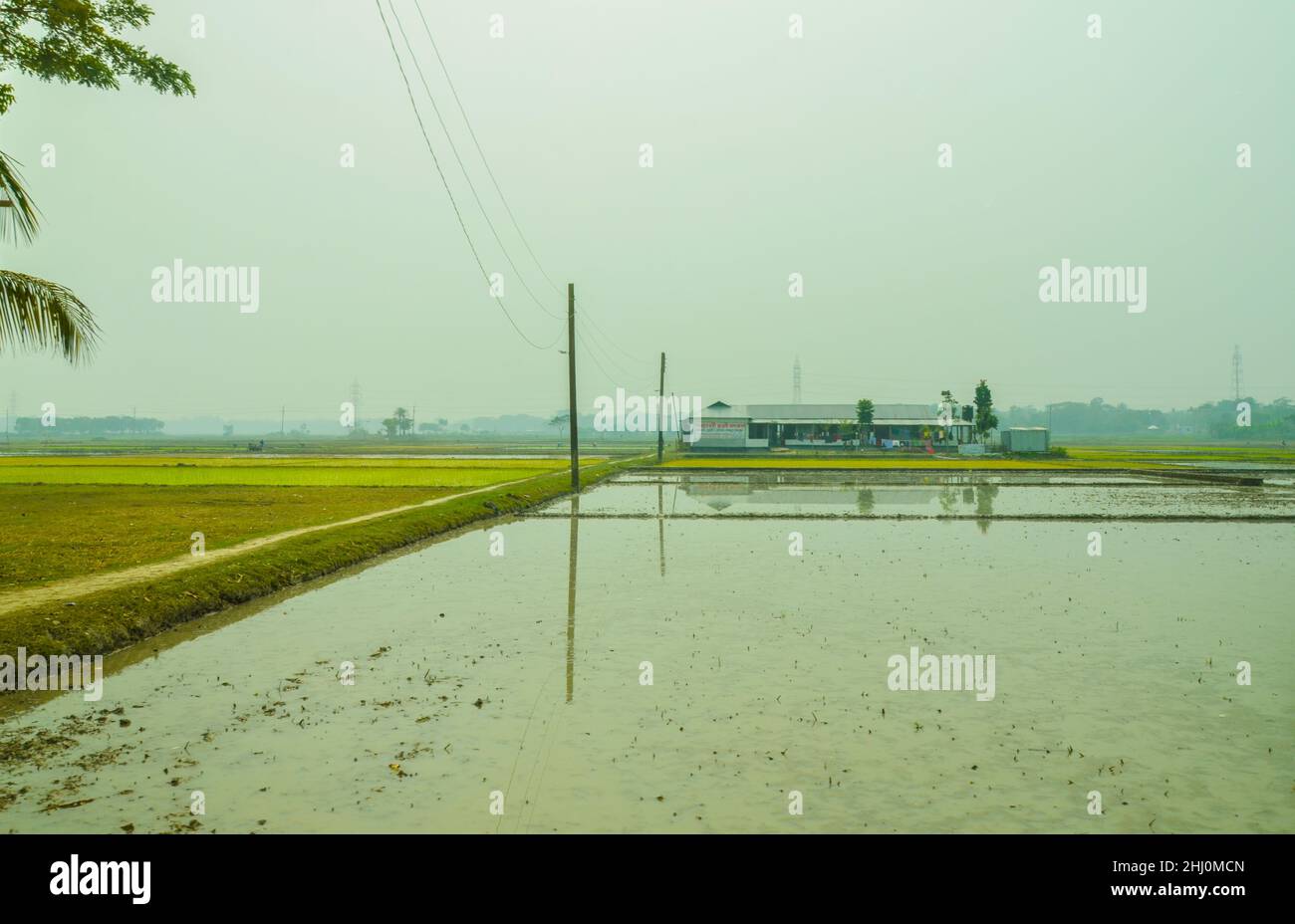 Vista di Mymensingh, Bangladesh Foto Stock