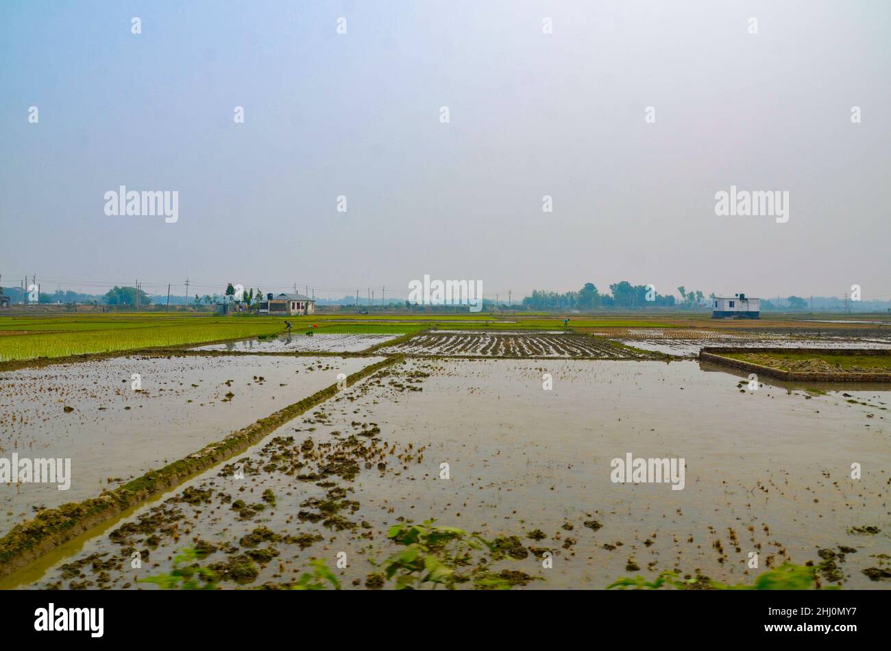 Vista di Mymensingh, Bangladesh Foto Stock