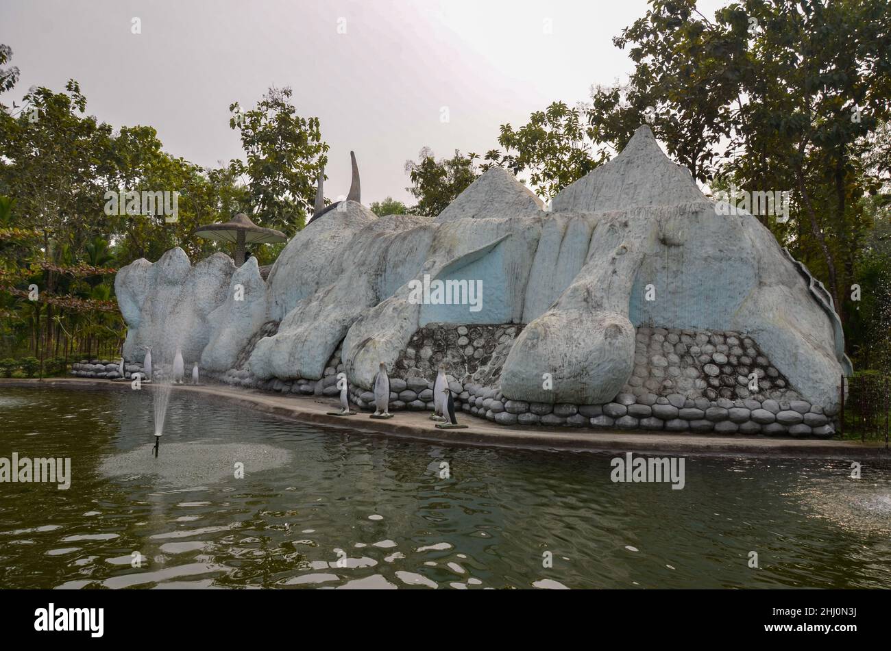 Vista di Mymensingh, Bangladesh Foto Stock