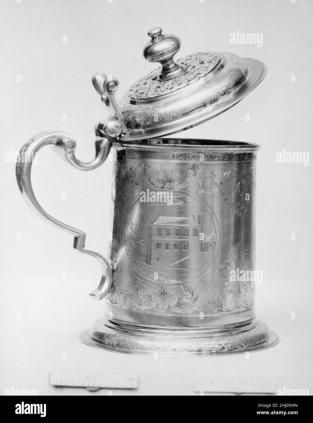 Tankard 1722 A. N.. Tankard 195234 Foto Stock