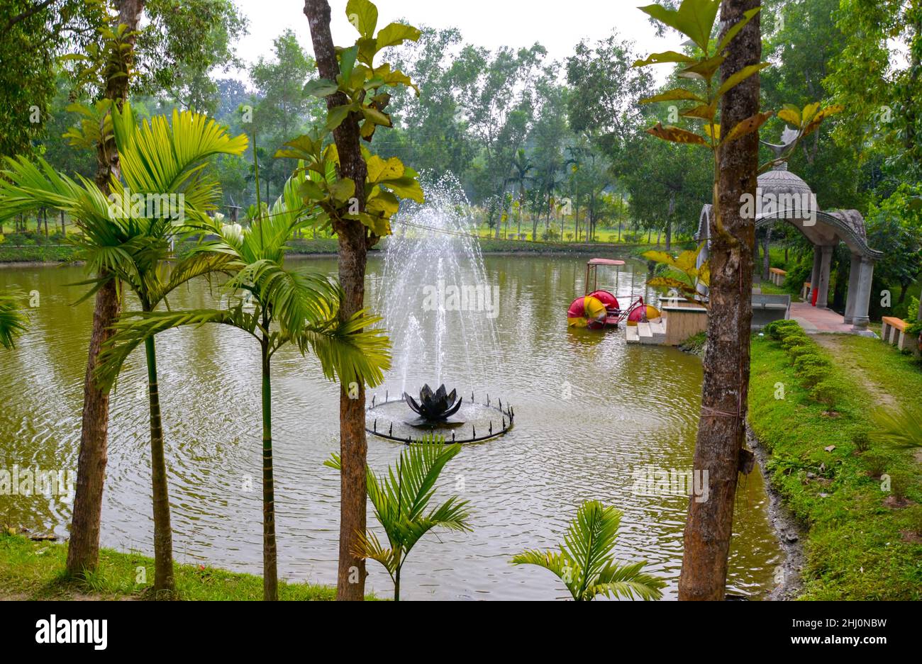 Vista di Mymensingh, Bangladesh Foto Stock