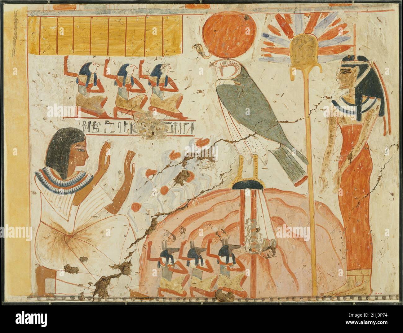 Userhat adoring Deities of the West, Tomba di Userhat originale ca. 1294–1279 a.C. XX secolo; nuovo Regno originale, Ramesside Norman de Garis Davies. Userhat adoring Deities of the West, Tomba of Userhat 548436 Foto Stock Userhat adoring Deities of the West, Tomba di Userhat originale ca. 1294–1279 a.C. XX secolo; nuovo Regno originale, Ramesside Norman de Garis Davies. Userhat adoring Deities of the West, Tomba of Userhat 548436 Foto Stock