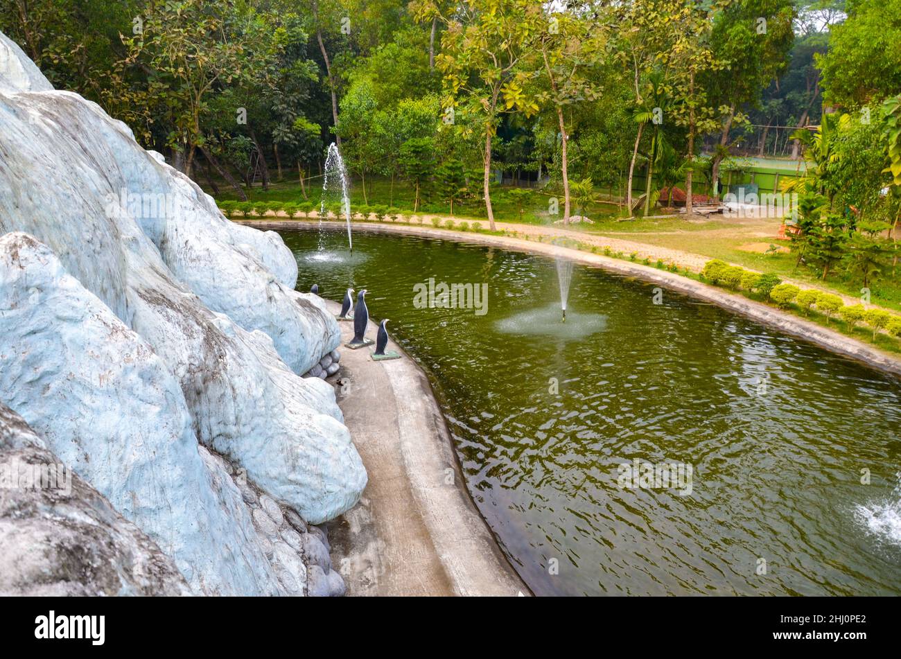 Vista di Mymensingh, Bangladesh Foto Stock