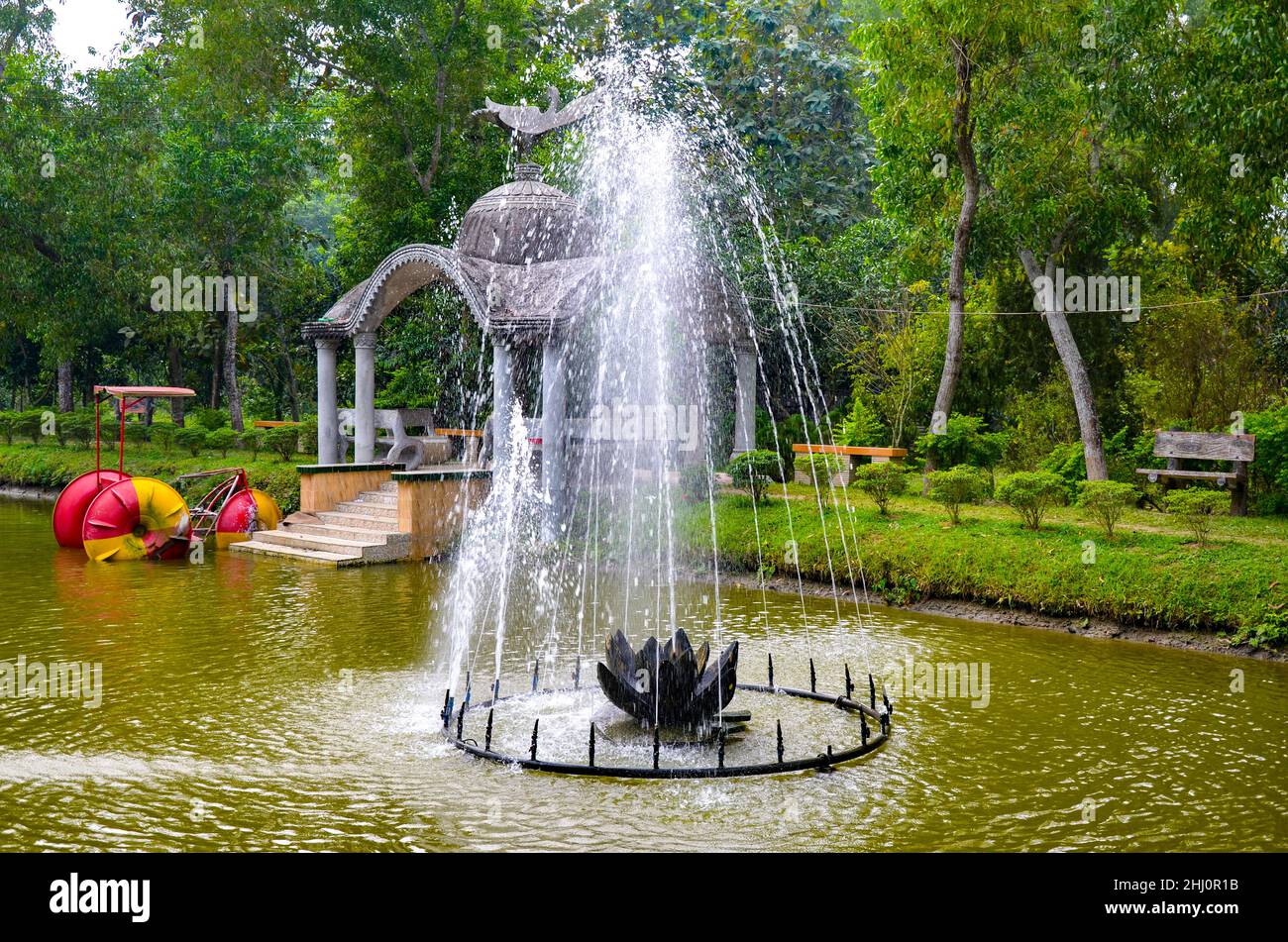Vista di Mymensingh, Bangladesh Foto Stock