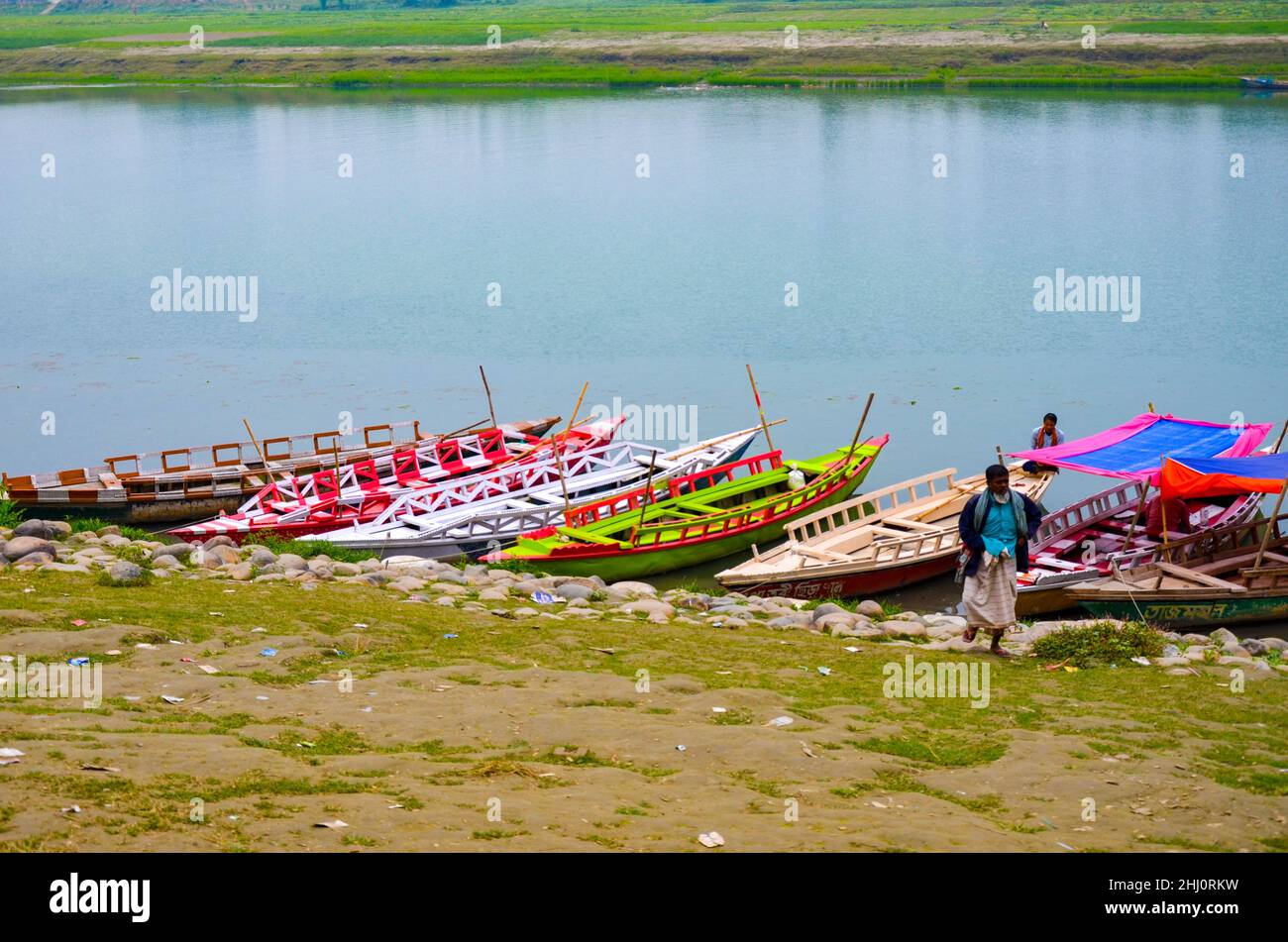 Vista di Mymensingh, Bangladesh Foto Stock