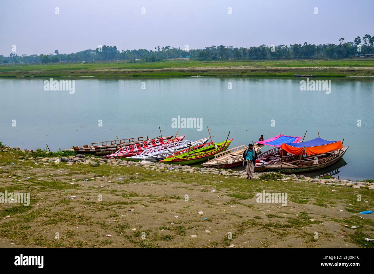 Vista di Mymensingh, Bangladesh Foto Stock