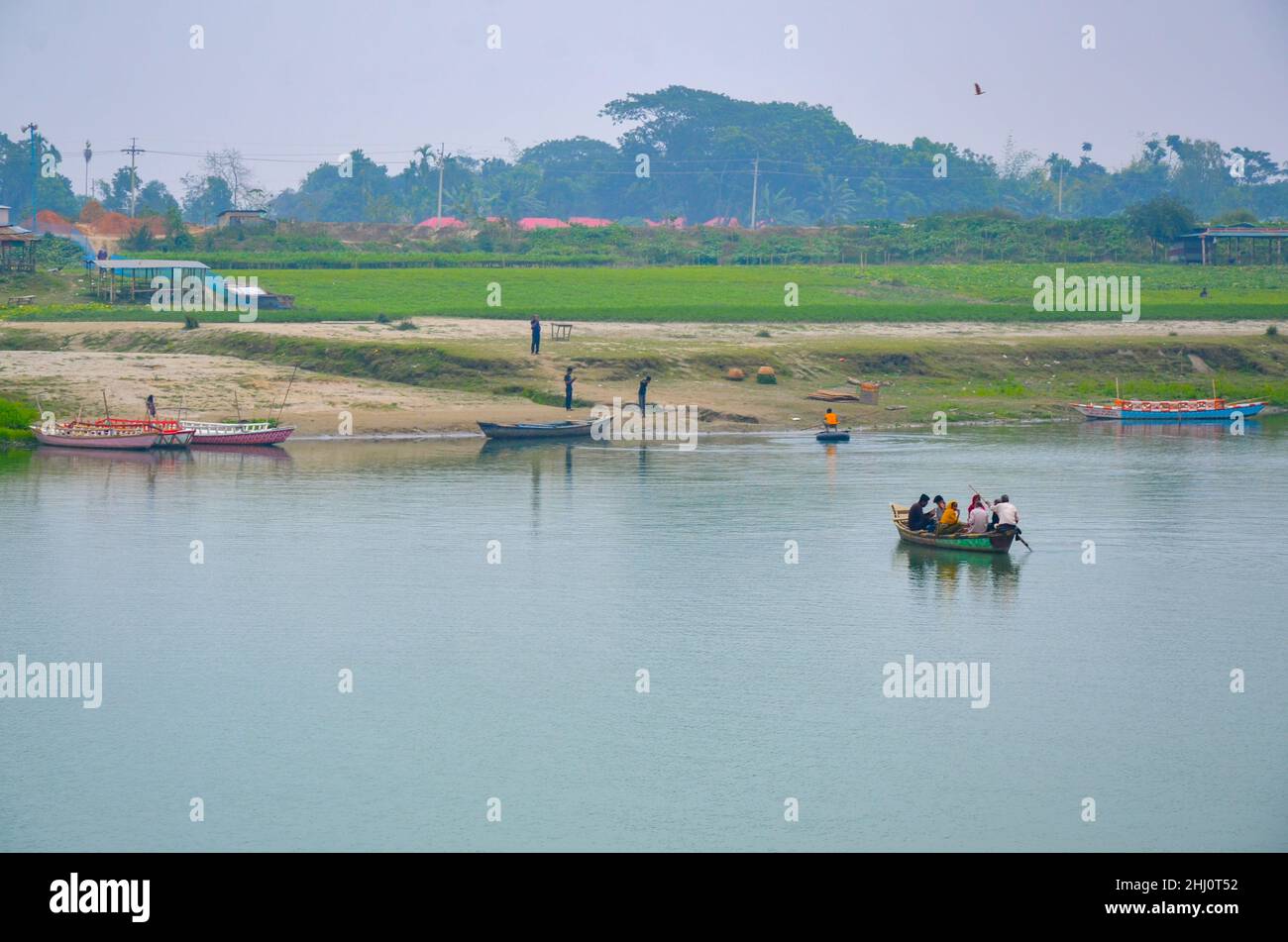 Vista di Mymensingh, Bangladesh Foto Stock