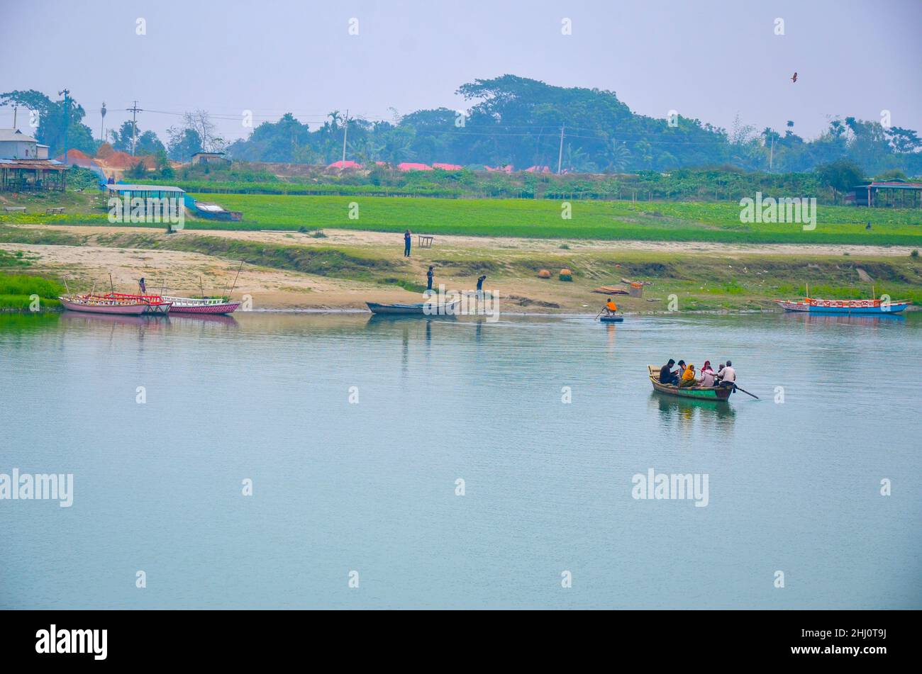 Vista di Mymensingh, Bangladesh Foto Stock