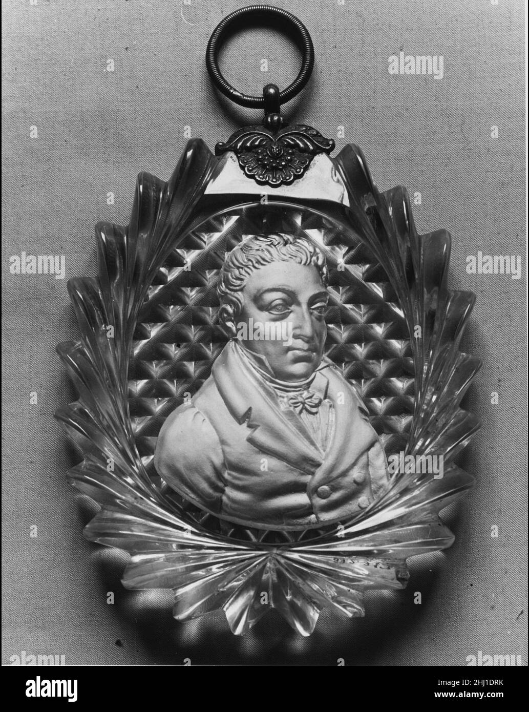 Medaglione del Marchese de Lafayette 1800–1883. Medaglione del Marchese de Lafayette 4965 Foto Stock