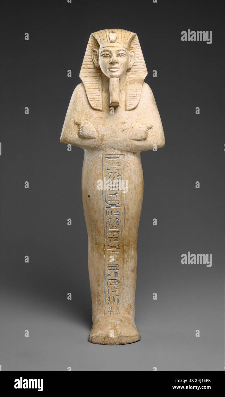 Shatti di Mernepta ca. 1213–1203 a.C. nuovo regno, Ramesside Mernepta era il quattordicesimo figlio di Ramesse II per mezzo della sua regina Istnofret. Già in età avanzata, costruì poco tranne un palazzo a Memphis, il suo tempio mortuario a Tebe (per il quale prese gran parte del materiale da costruzione e molte delle statue dall'adiacente tempio di Amenhotep IIII), E la sua tomba eccezionalmente grande nella Valle dei Re. Dopo il lungo regno di Ramesse II e il periodo di pace iniziato con i trattati Hittiti, tutto il mondo mediterraneo era in sconvolgimento. L'Egitto è stato attaccato da ovest da t Foto Stock