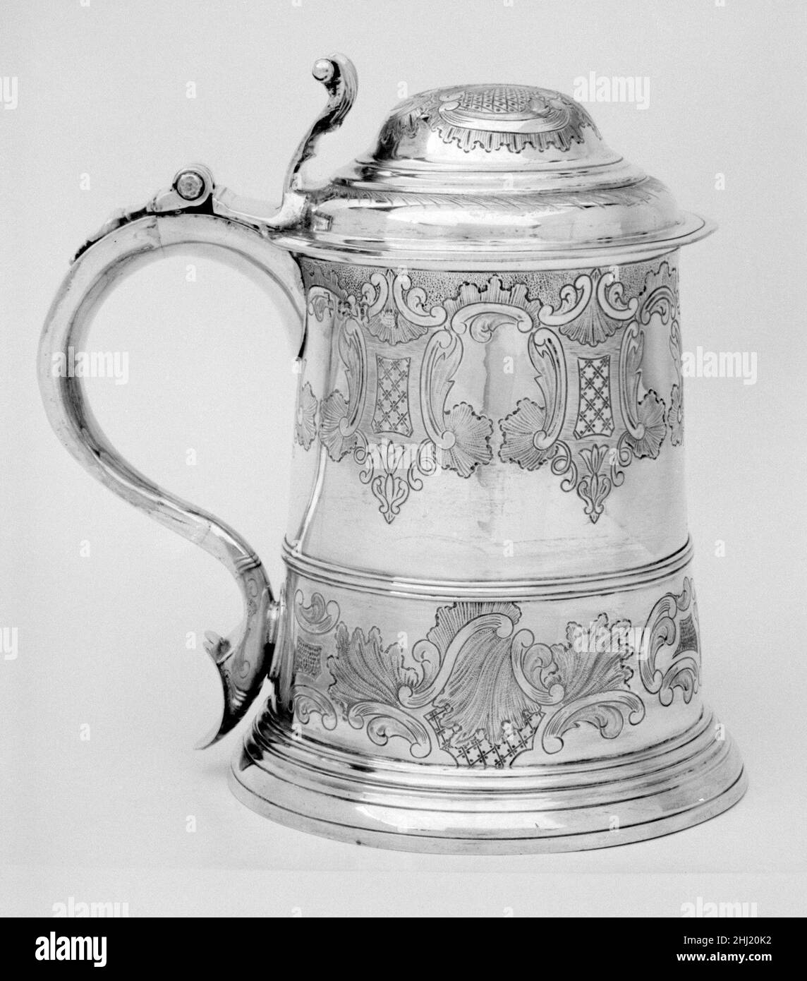 Tankard 1750–51 William Shaw. Tankard 197368 Foto Stock