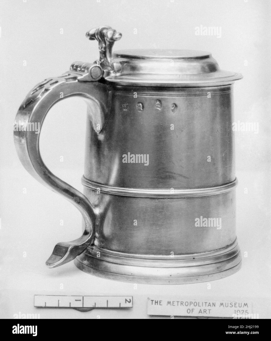 Tankard 1715–16 probabilmente di John Sapienza. Tankard 195235 Foto Stock