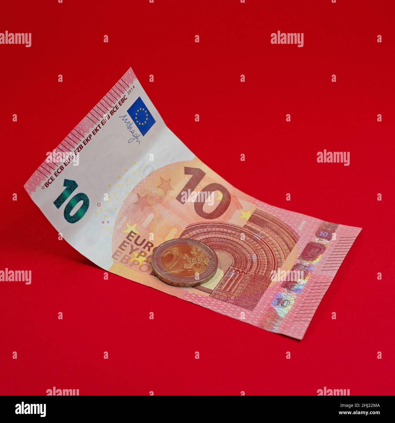 12 euro, salario minimo in Germania Foto Stock
