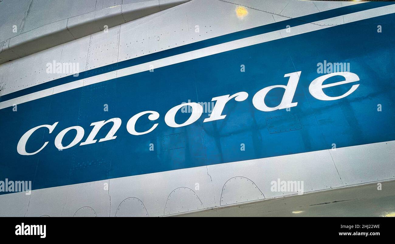 Concorde Foto Stock