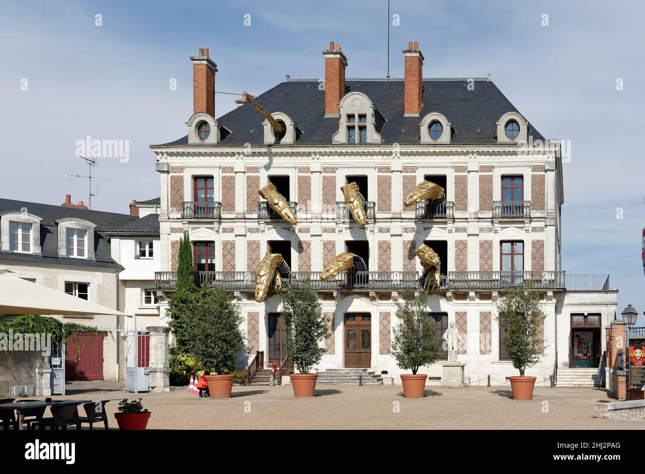 Casa di magia, Blois, Centre, Francia Foto Stock