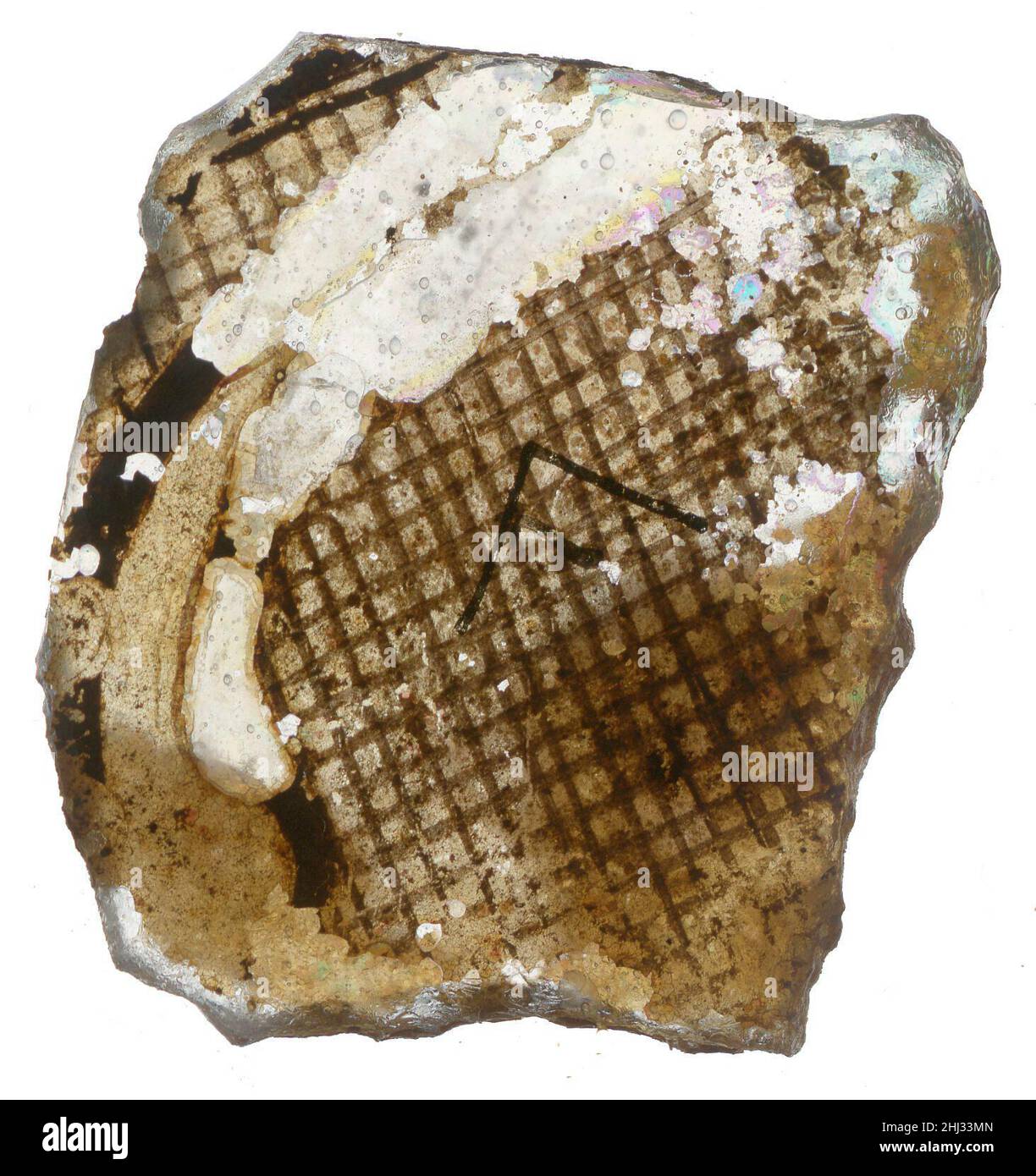 Frammento 13th secolo crociato. Frammento 475357 Foto Stock