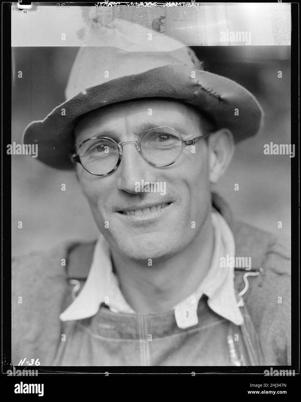 ''Curtis Stiner, un esempio dell'agricoltore di montagna del Tennessee orientale. "Io amo i miei monti, e voglio stare bene... - Foto Stock