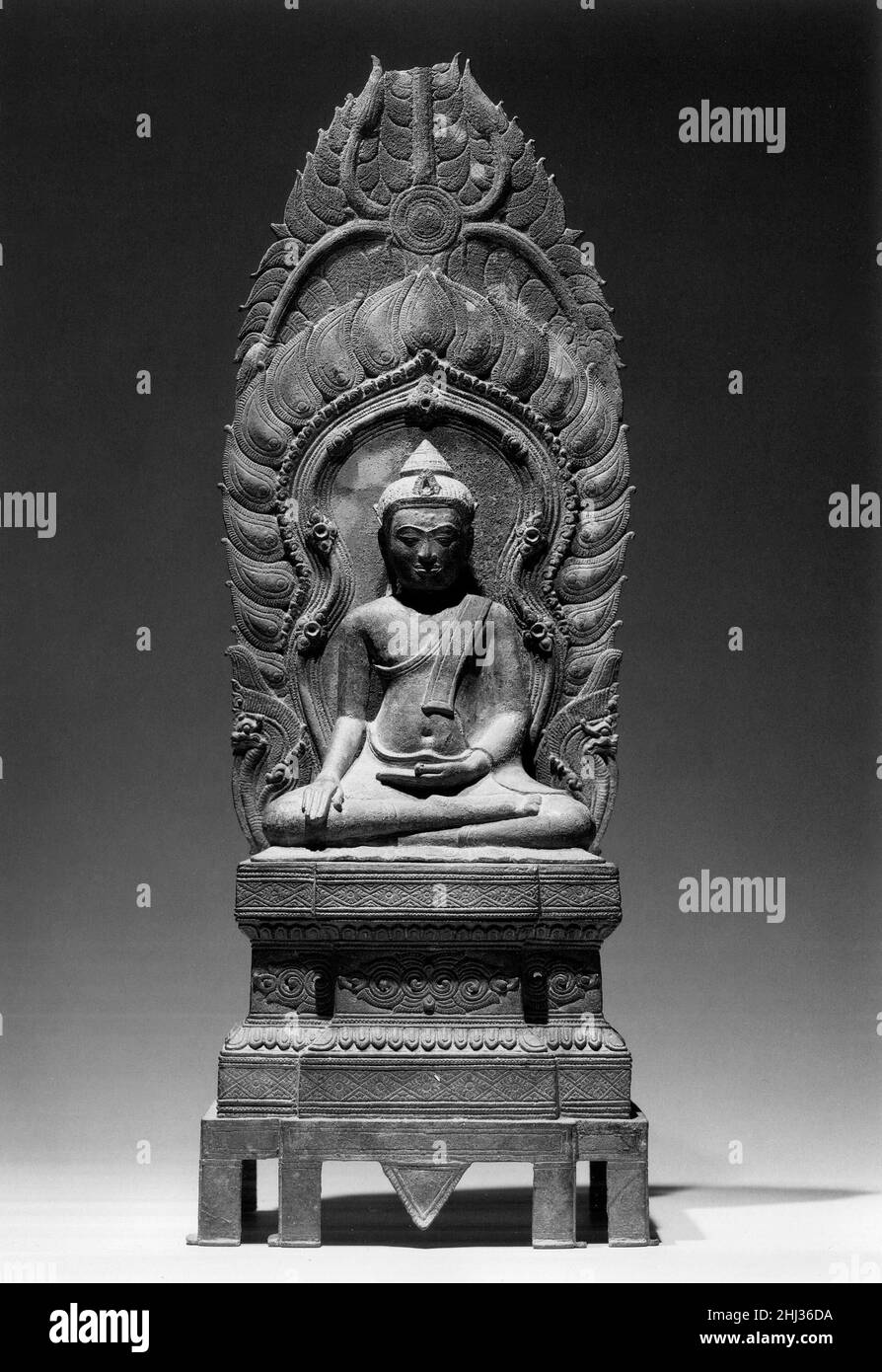 Buddha seduto prima metà del 13th secolo Thailandia. Buddha seduto 39107 Foto Stock