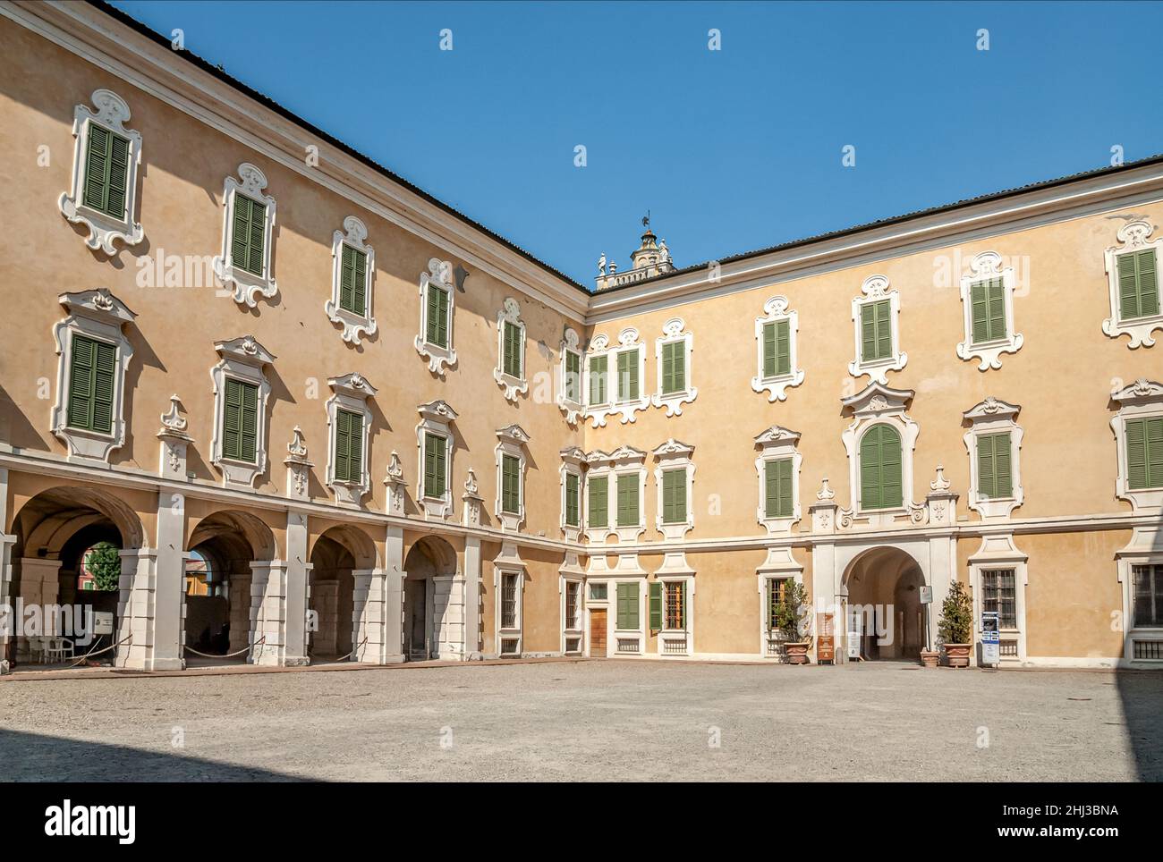 Il Palazzo Ducale, noto anche come Reggia di Colorno, Colorno, Emilia Romagna, Italia. Foto Stock