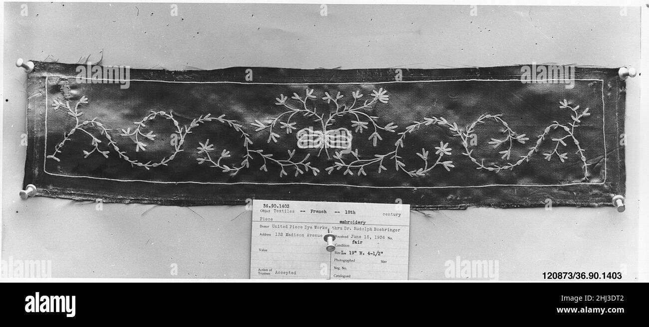 Pezzo 18th secolo francese o indiano. Pezzo 224486 Foto Stock