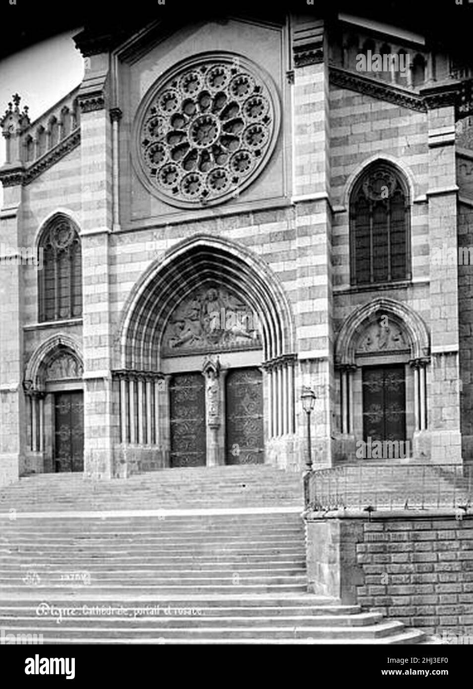 Séraphin-Médéric Mieusement - Cathédrale Saint-Jérome de Digne 02. Foto Stock