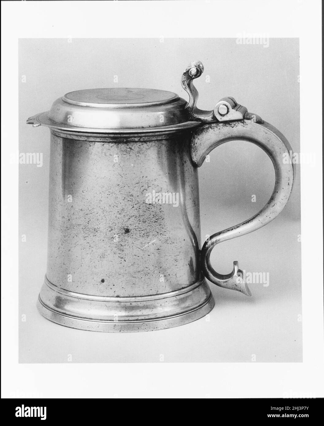 Tankard 1761–99 Frederick Bassett. Tankard 8181 Foto Stock