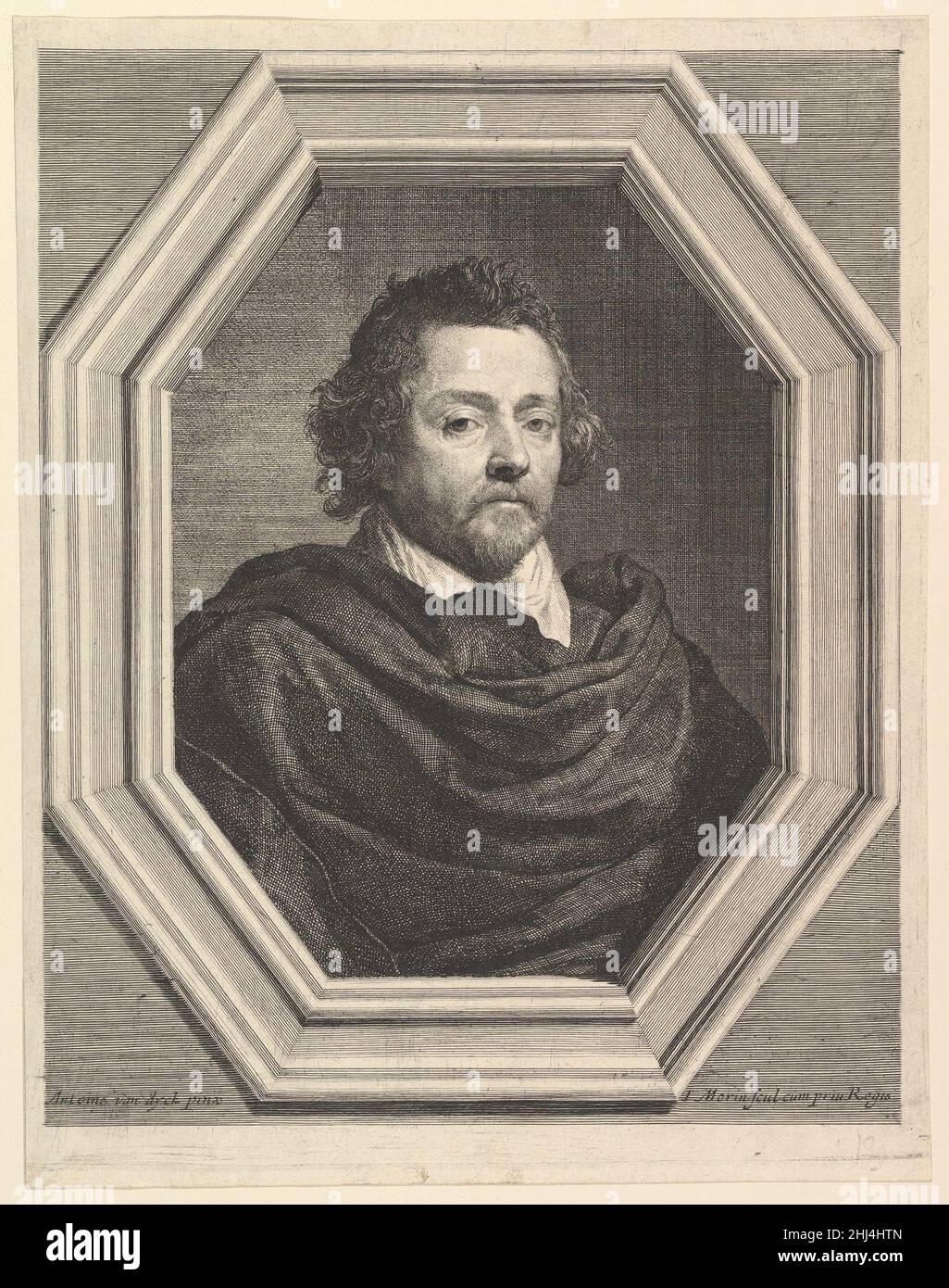 Nicolas Chrystin, borghese d'Anvers Jean Morin francese. Nicolas Chrystin, borghese d'Anvers 369152 Foto Stock