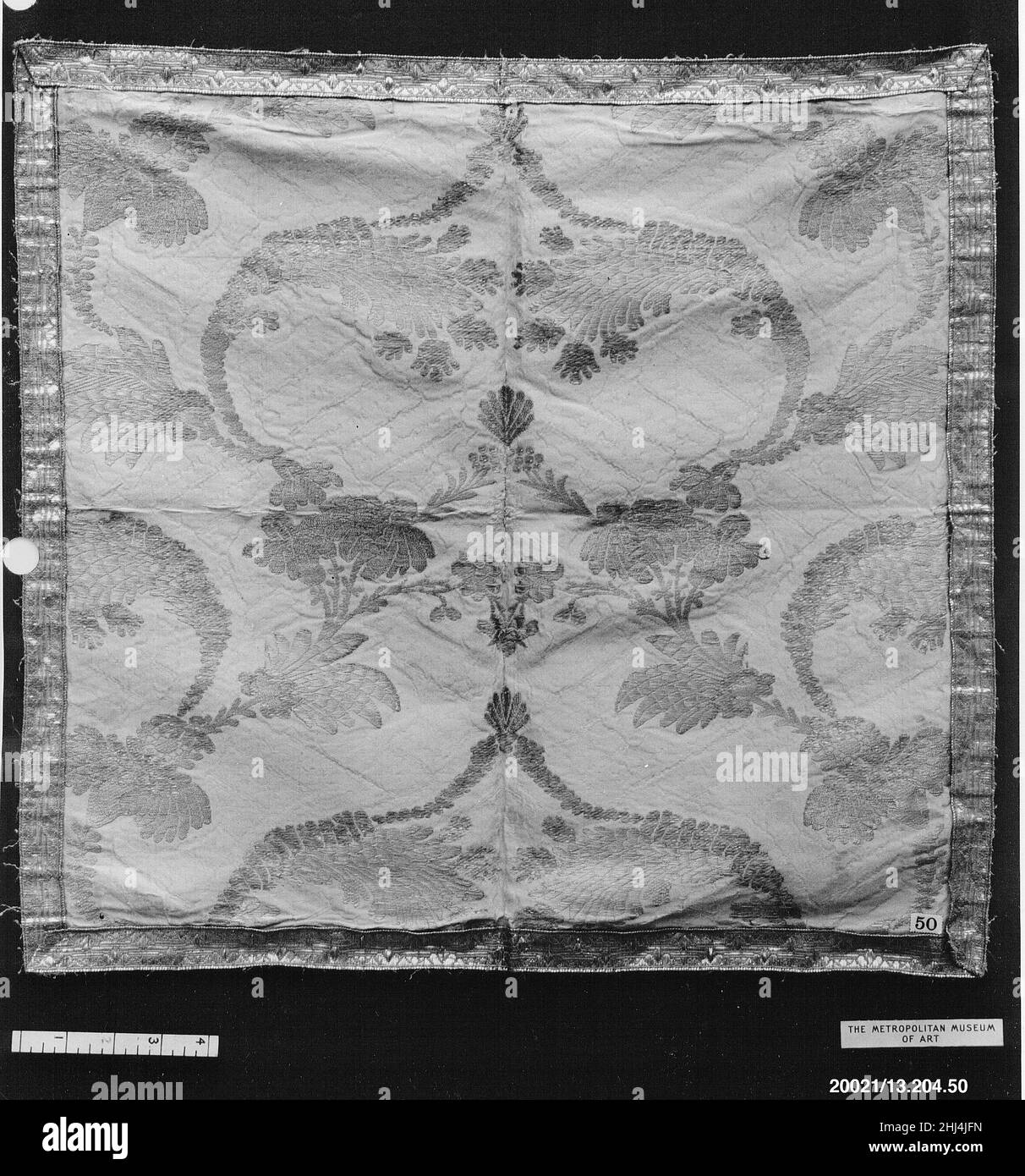 Pezzo 1725–50 Francese. Pezzo 219635 Foto Stock