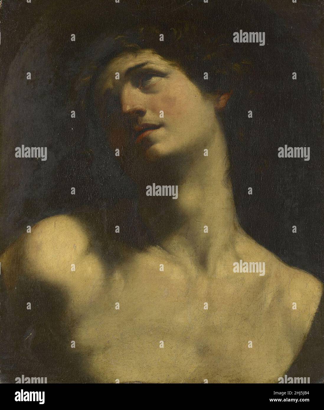 Studio di Guido reni (Bologna 1575-Bologna 1642) - San Sebastiano Foto Stock