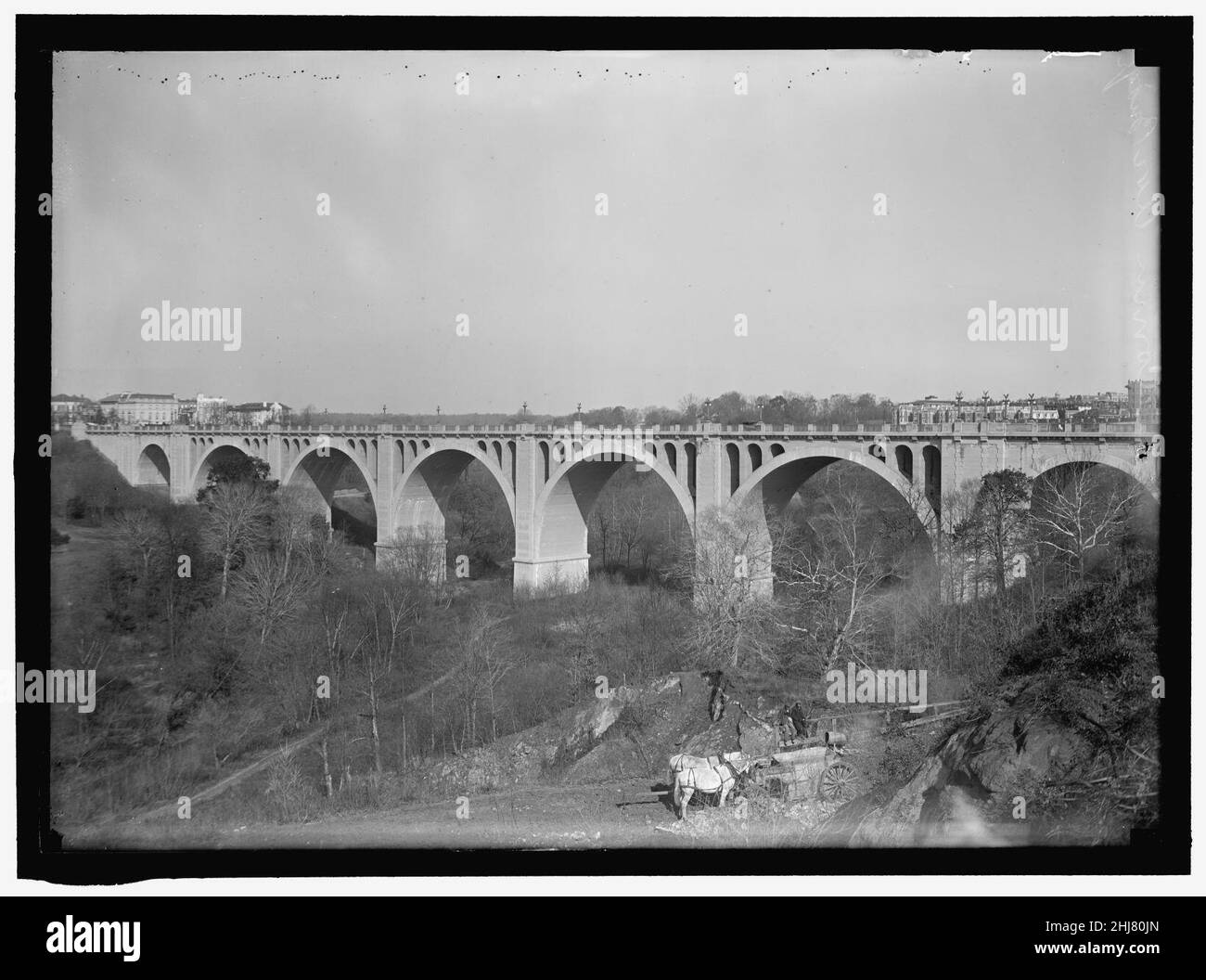 Taft Memorial Bridge, Rock Creek Park Foto Stock