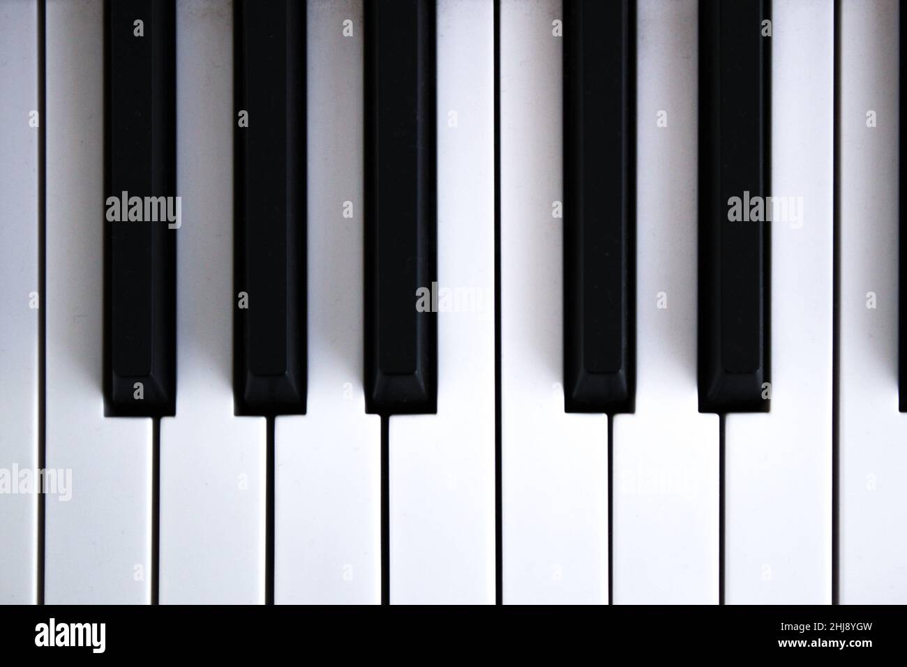 Tastiera di pianoforte Foto Stock
