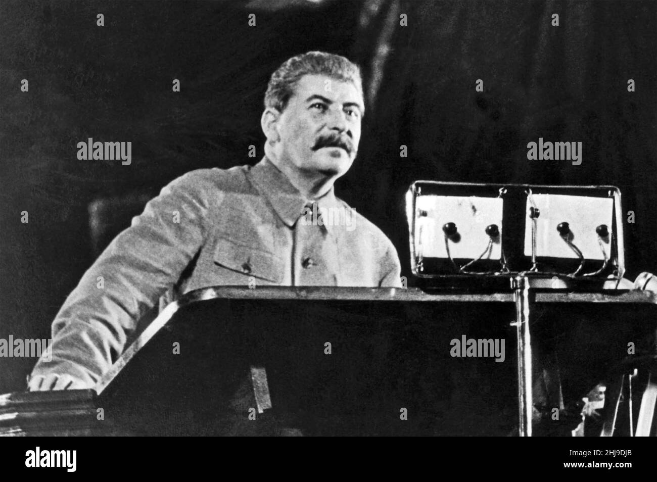 JOSEPH STALIN (1878-1953) leader politico russo sovietico circa 1940 Foto Stock