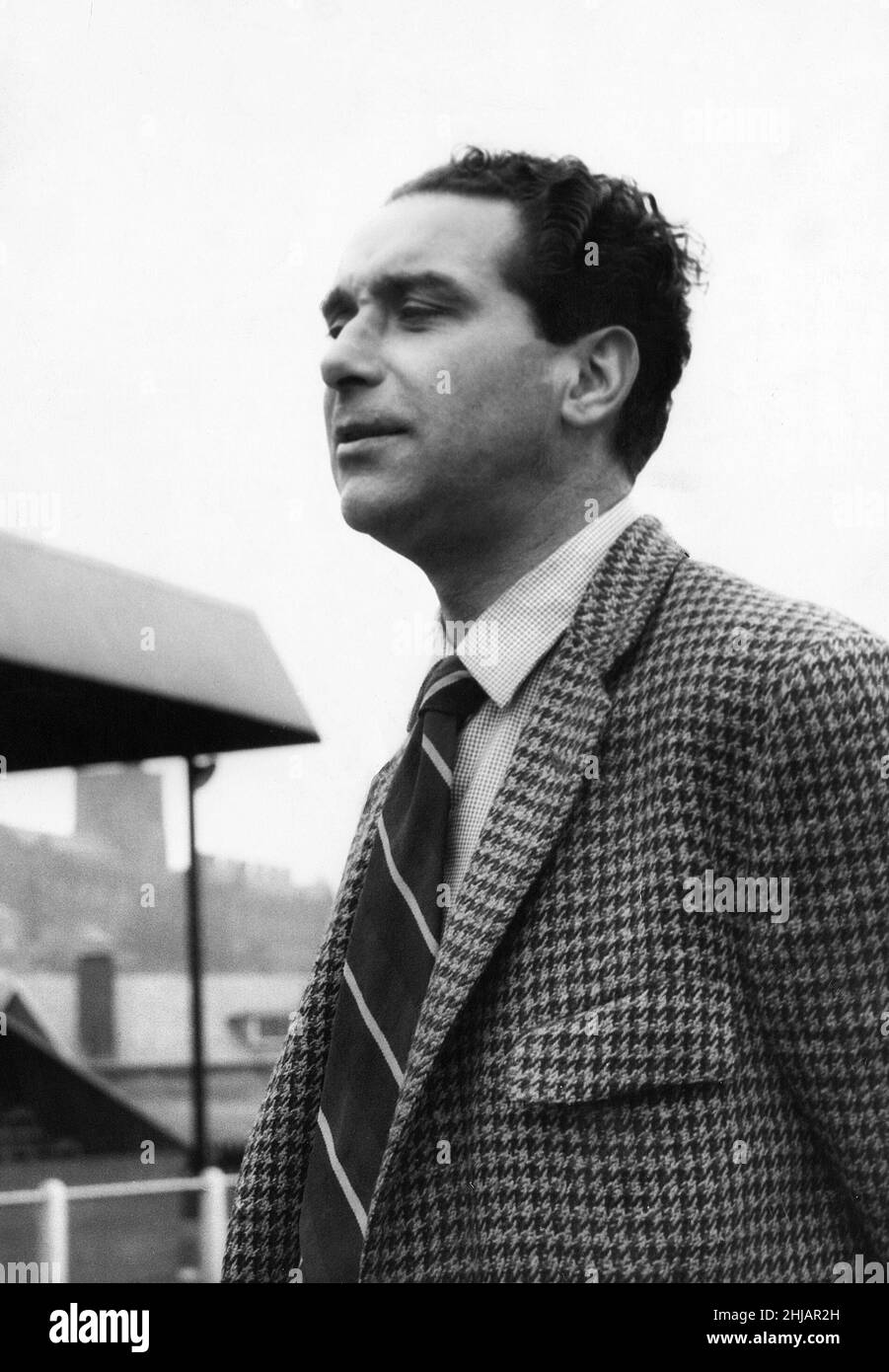 Ex calciatore del Galles e dell'Everton Thomas George Jones, ora direttore di Bangor City. 30th agosto 1962. Foto Stock