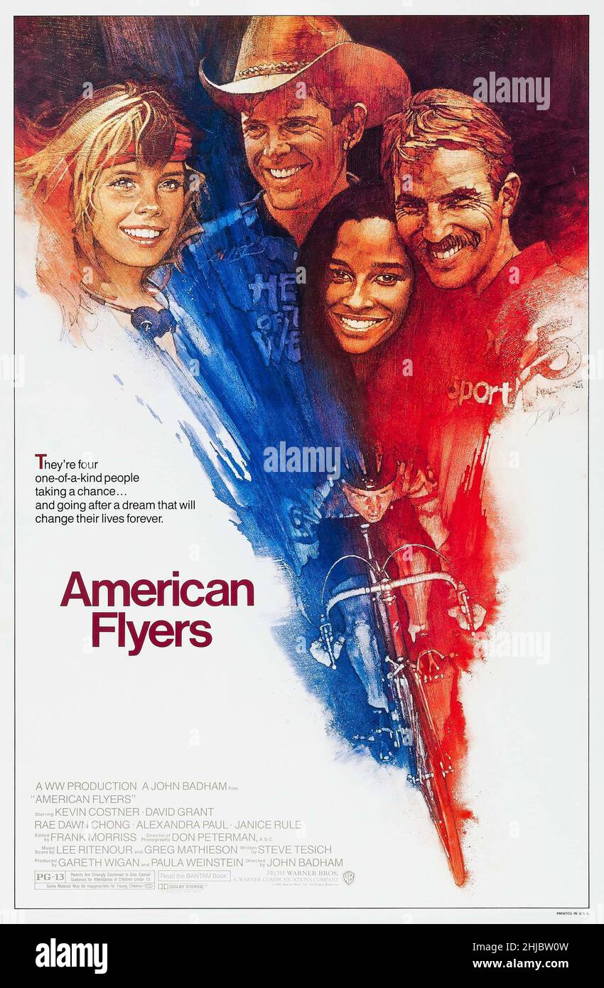 American Flyers anno : 1985 USA Direttore : John Badham American Poster Foto Stock