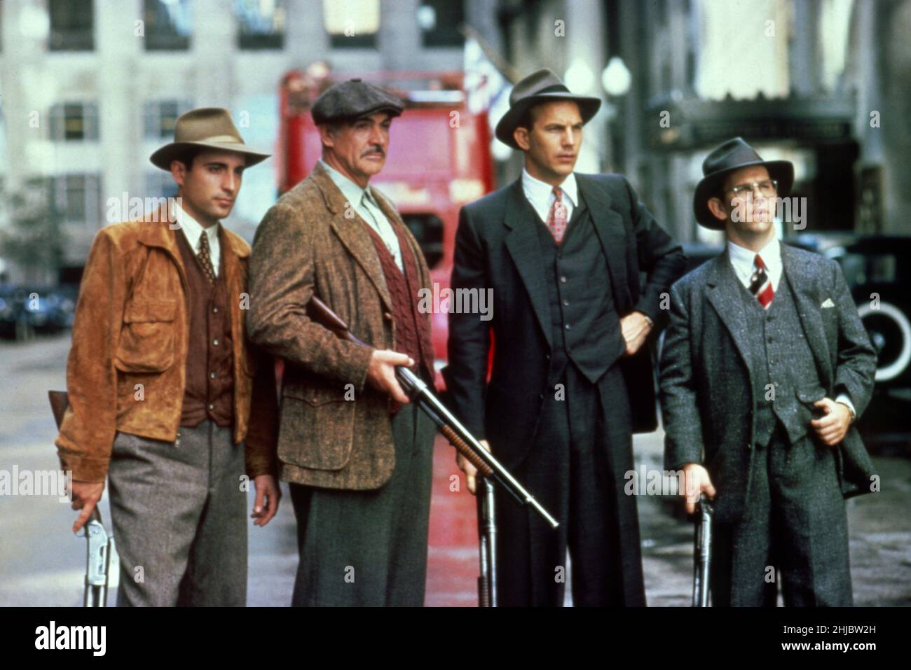 Gli Intoccabili Anno: 1987 USA Direttore : Brian De Palma Andy Garcia, Sean Connery, Kevin Costner, Charles Martin Smith Foto Stock