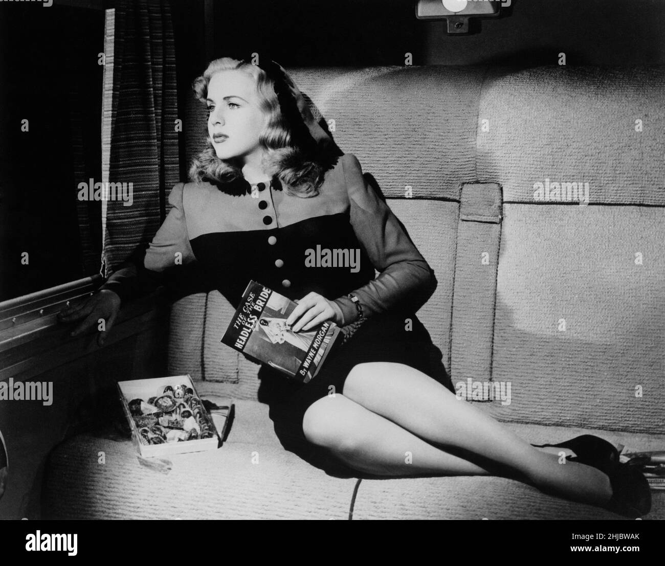 Deanna Durbin Lady su un treno USA, 1945 Direttore: Charles David Foto Stock