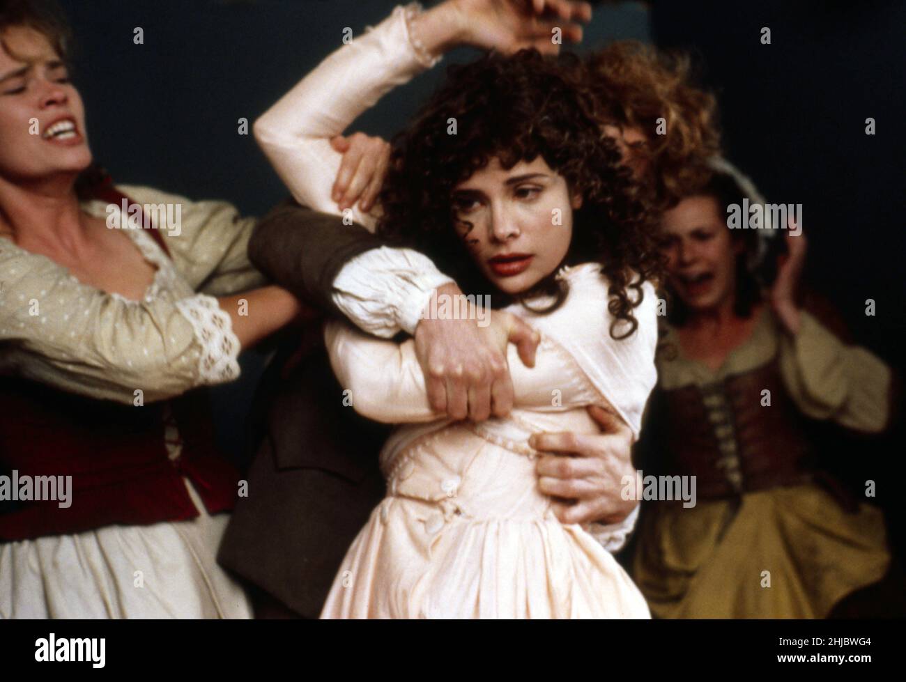 Les Jupons de la Revolution (Mini Series) Serie TV 1989 Francia episodio 1 : Marat regista : Maroun Bagdadi Catherine Bidaut, Marie Trintignant Foto Stock