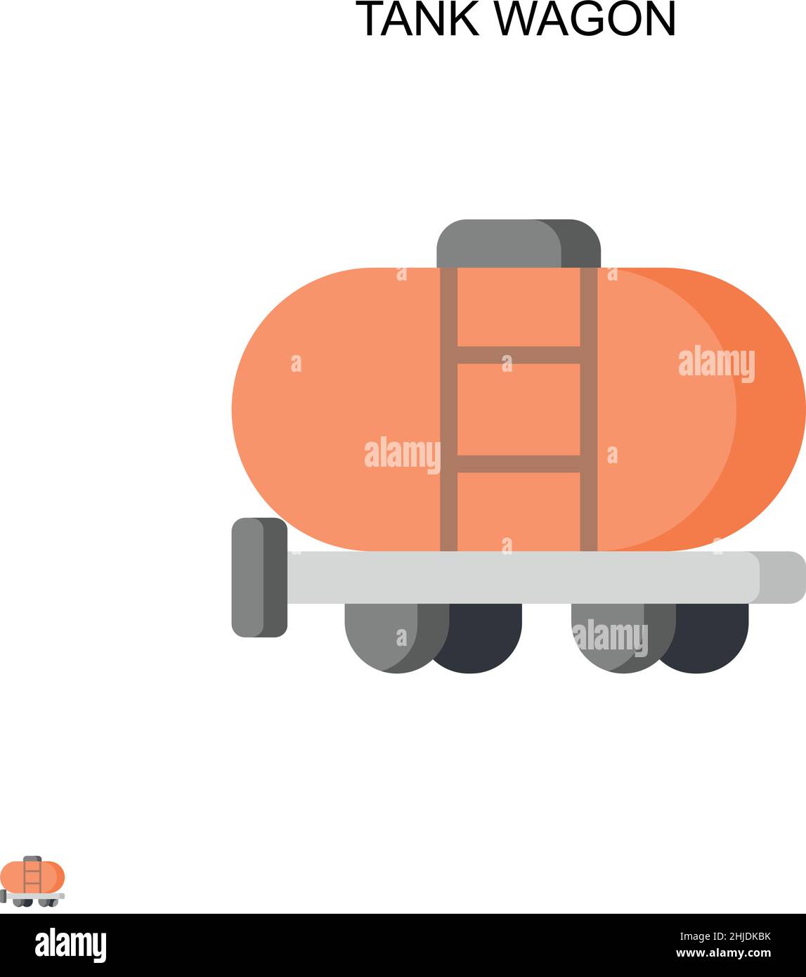 Carro serbatoio semplice icona vettoriale. Modello di disegno del simbolo di illustrazione per l'elemento dell'interfaccia utente mobile Web. Illustrazione Vettoriale Carro serbatoio semplice icona vettoriale. Modello di disegno del simbolo di illustrazione per l'elemento dell'interfaccia utente mobile Web. Illustrazione Vettoriale