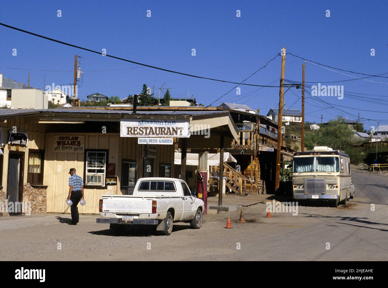 USA ARIZONA OATMAN Foto Stock