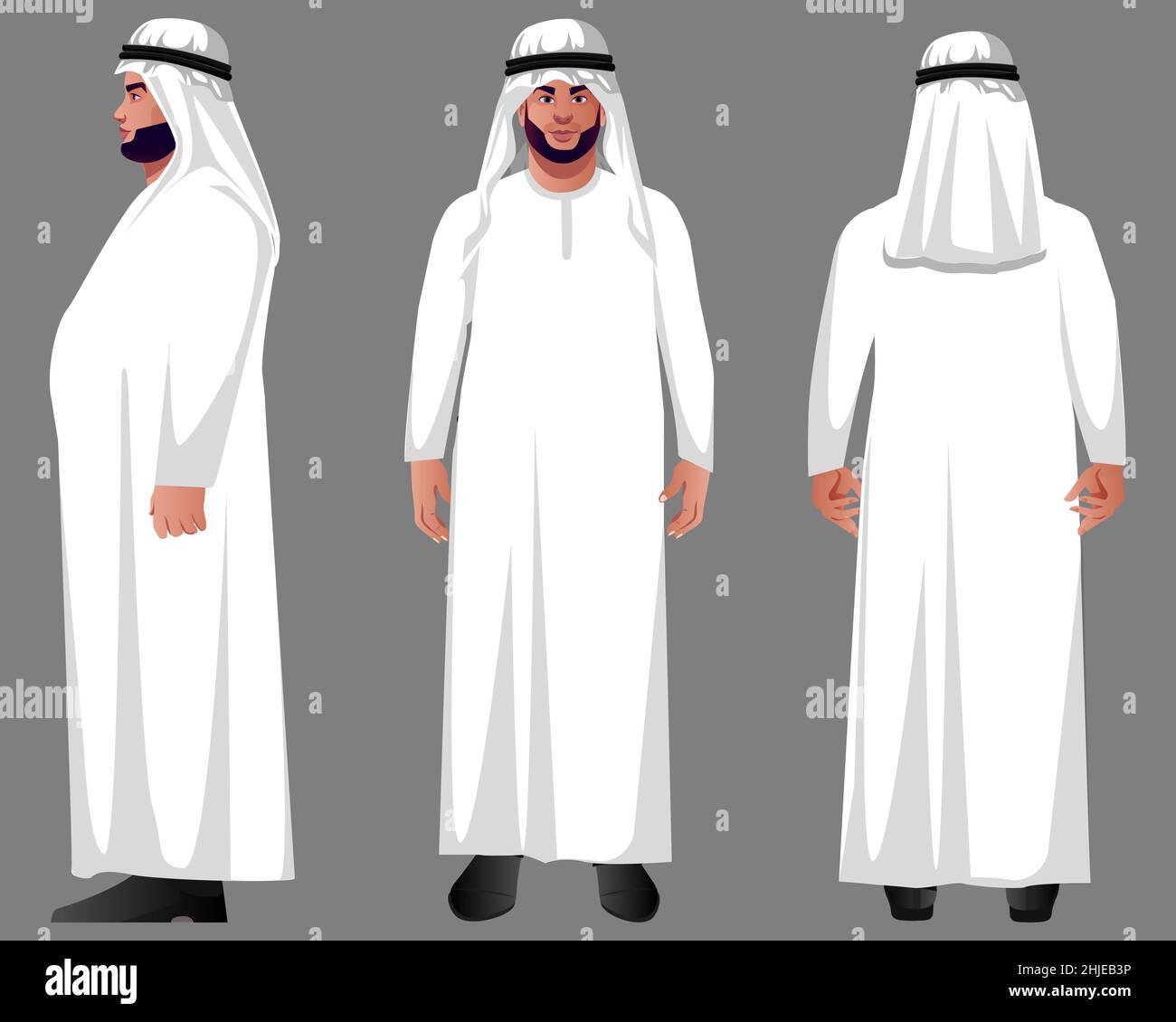 Arab Man Wearing Traditional Clothing Immagini e Fotos Stock - Alamy
