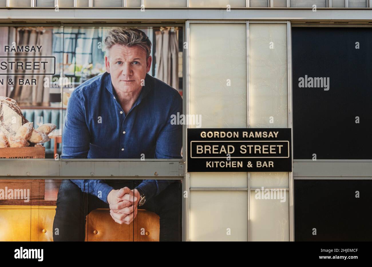 Gordon Ramsey annuncia l'apertura di un nuovo Bread Street Kitchen& Bar nel centro di Liverpool Foto Stock