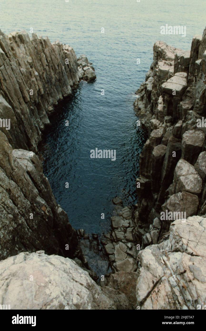 Copia scansionata della foto di archivio Giappone Paesaggio Foto Stock