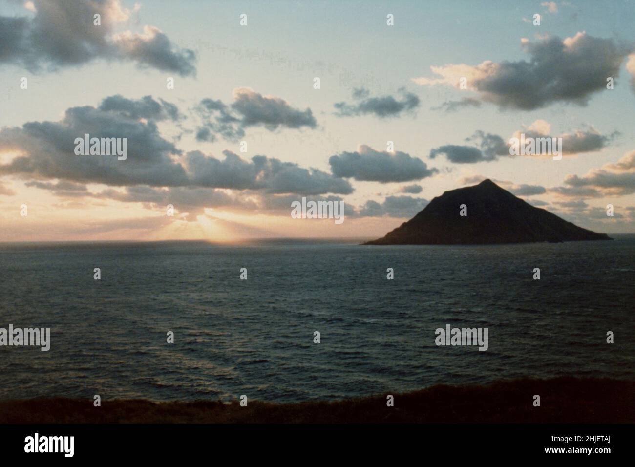 Copia scansionata della foto di archivio Giappone Paesaggio Foto Stock