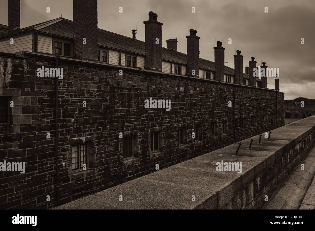 La Cittadella, Cavalier Building, Édifice Cavalier de la citadelle Foto Stock