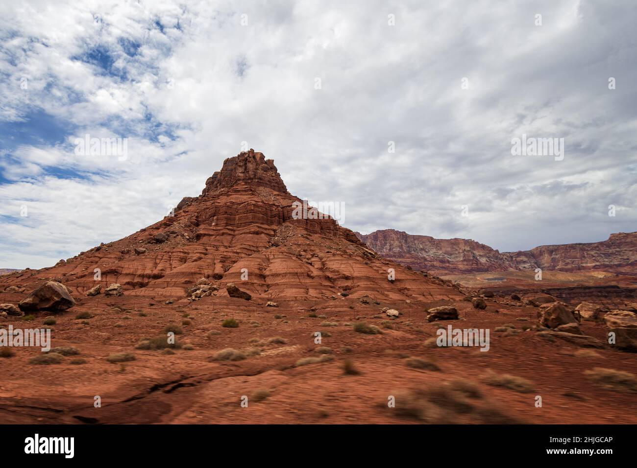 Una cartolina del deserto dell'Arizona Foto Stock