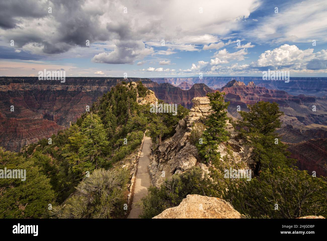 Parco Nazionale del Grand Canyon, versante nord Foto Stock