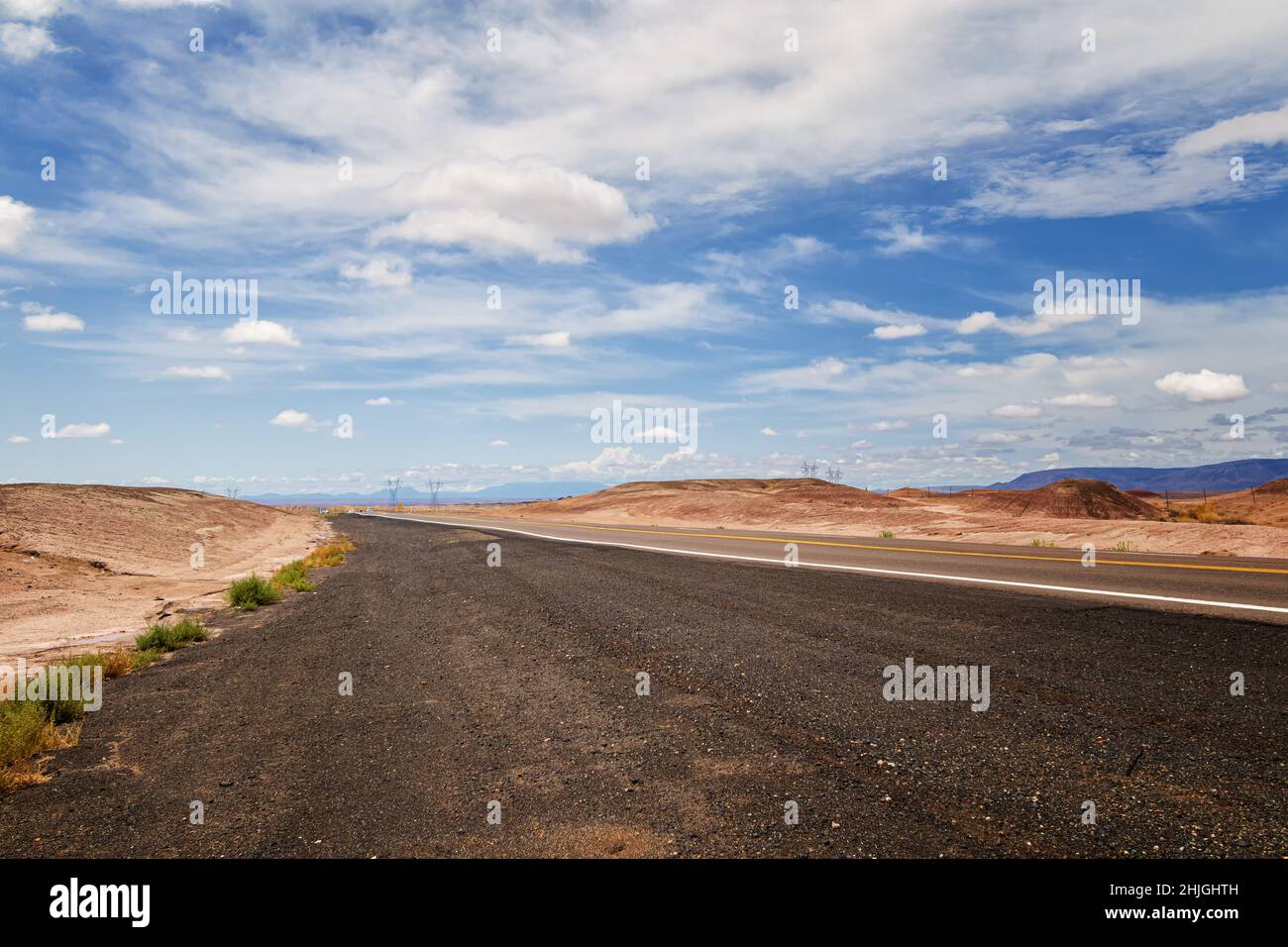 Una cartolina del deserto dell'Arizona Foto Stock