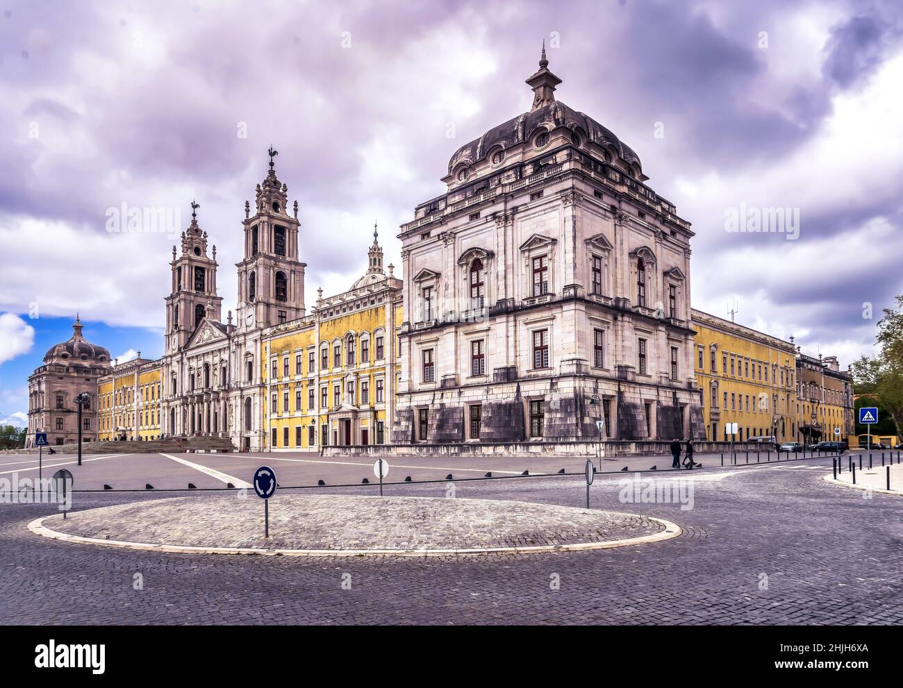 Palazzo Nazionale a Mafra, Portgual Foto Stock