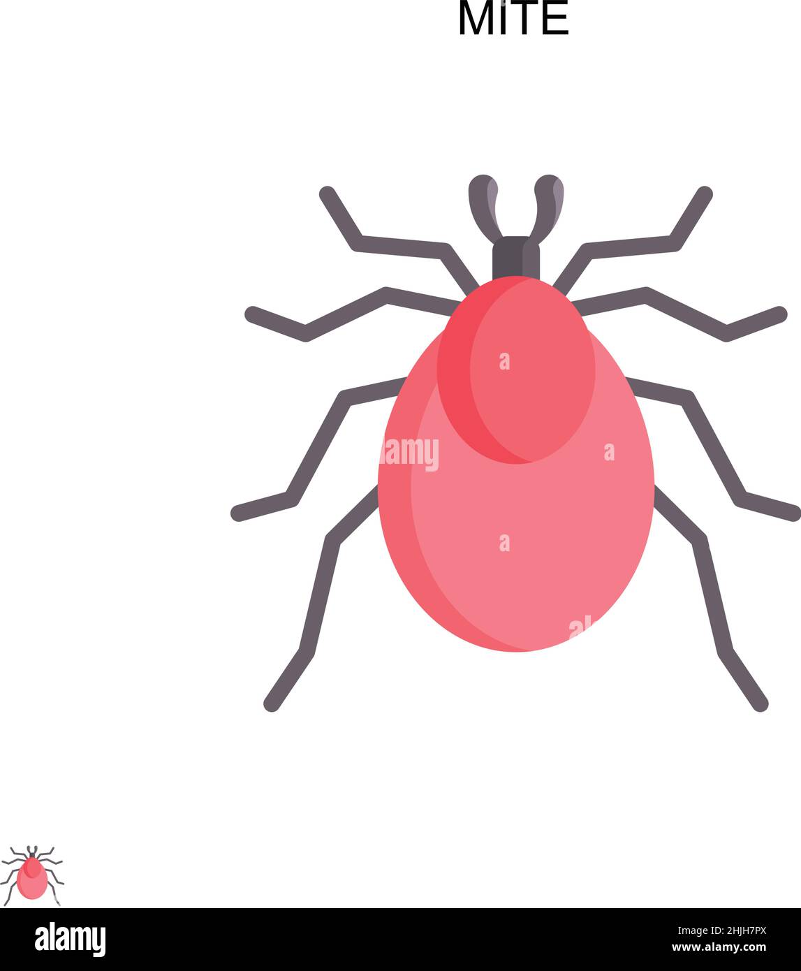 Icona mite Simple Vector. Modello di disegno del simbolo di illustrazione per l'elemento dell'interfaccia utente mobile Web. Illustrazione Vettoriale