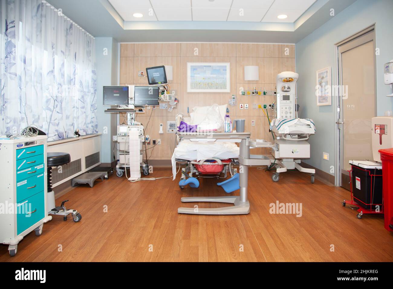 Sala di consegna al NYU Langone Hospital Foto Stock